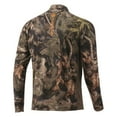 thumbnail image 2 of NOMAD Men's Pursuit Quarter-Zip Camo Hunting Shirt, 2 of 2