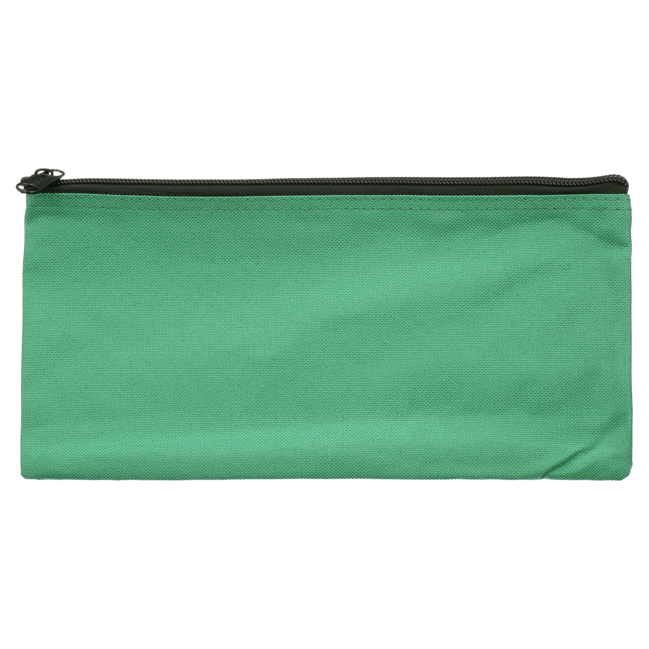 DALIX Zippered Money Pouch Bank Bag Pencil Marker Bags Assorted Colors 24 Pack