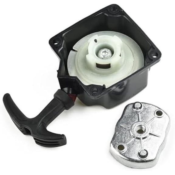 Recoil Starter Pull Start Assembly Replacement, For 43cc 47cc 49cc Small Engine With Pawl, Mini Scooter Go‑Kart Garden Machinery