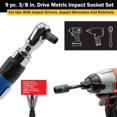 thumbnail image 4 of Titan 3/8in.-Drive Metric Impact Socket Set, 9-Pc., 4 of 4