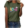 thumbnail image 1 of Camiseta de manga corta con estampado de día de la enfermera para mujer OAVQHLG3B Store lin121212, 1 of 5