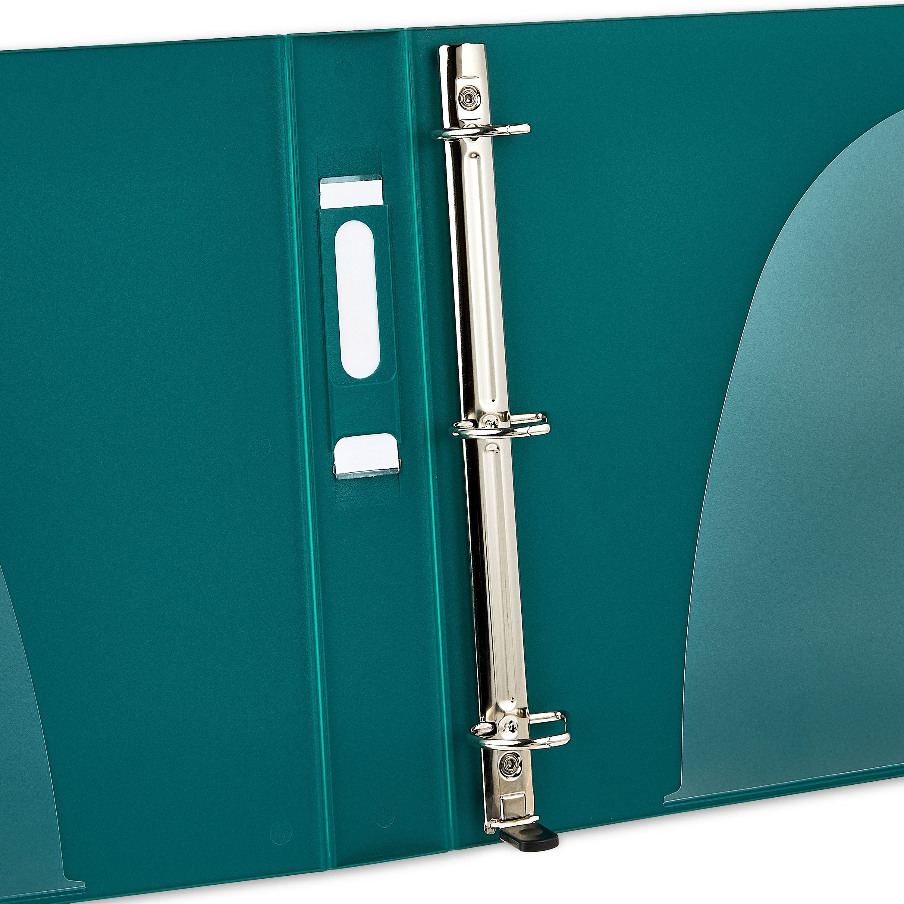 Pen+Gear Heavy Duty View 1.5" D-Ring Binder, Green