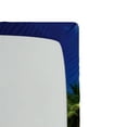 thumbnail image 3 of Ambesonne Jungle Fitted Sheet, Seaside Nature Tropic, Full Size, Royal Blue Turquoise, 3 of 3