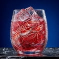 thumbnail image 3 of ICQOVD Nautical Stemless Wine Glass,Watercolor Blue Print Clear Drinking Tumbler with Beach Style Design for Water,Wine and Everyday Beverage Use 3.54*3.15IN, 3 of 6