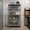 Beige, variant on LEDREM 5-Tier Heavy-Duty Storage Rack, Boltless Adjustable Shelving Unit, 2310lb Total Capacity, for Garage Basement Utility Room, 70.9 Inch, Black & Rustic Brown
