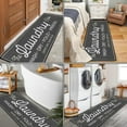 thumbnail image 2 of Laundry Room Rug Long Mat Rugs Area Rug Non-Slip Runner Rug Floor Mat Waterproof Farmhouse Carpet Kitchen Mats for Floor Runner Rug for Hallway Laundry Decor, 2 of 6