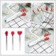 thumbnail image 5 of Pinzas para caramelos, mini pinzas para hielo, pinzas japonesas para parrilla, pinzas japonesas de acero inoxidable para niños, 3 piezas, 5 of 6
