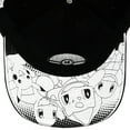 thumbnail image 6 of Pokemon Holographic Pokeball Men's Elie Flex Black Baseball Cap, 6 of 6