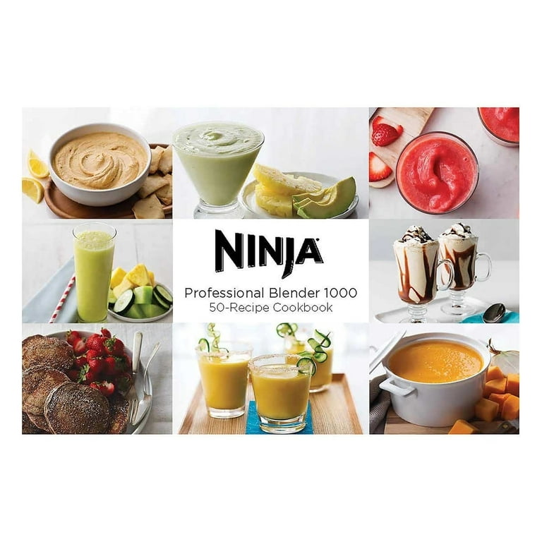  Ninja NJ601AMZ Professional Blender with 1000-Watt Motor & 72  oz Dishwasher-Safe Total Crushing Pitcher for Smoothies, Shakes & Frozen  Drinks, Black : Everything Else