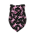 thumbnail image 3 of Bingfone Breast Cancer Awareness (2)-Washable Dog Scarf Triangle Adjustable Puppy Bandana Bib Handkerchief For Medium Large Dog Cat, 3 of 9