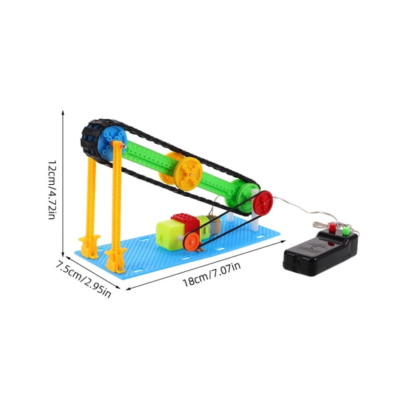 ELAYARD Stem Robotics Kit with Electric Conveyor Belt for Science and Engineering Projects