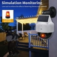 thumbnail image 5 of CáMara de SimulacióN Luz de InundacióN Solar con Sensor de Movimiento Control Remoto Luces de Seguridad Brillantes LED Impermeables, 5 of 5