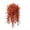 Wine, variant on Artificial Fall Hanging Flower Bush, 29.92in Faux Cascading Plant with Orange & Red Blooms, UV-Resistant Outdoor Decor for Porch & Hanging Baskets