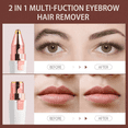 thumbnail image 4 of Depilación Facial Eléctrica Y Recortador De Cejas 2 En 1, 4 of 5