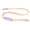 Purple, variant on YAHHU Retractable Pet Leash Stylish Multifunctional Nylon Walking Leash with Adjustment Buckle White 6.3 inches / 16 cm Small Medium Dogs
