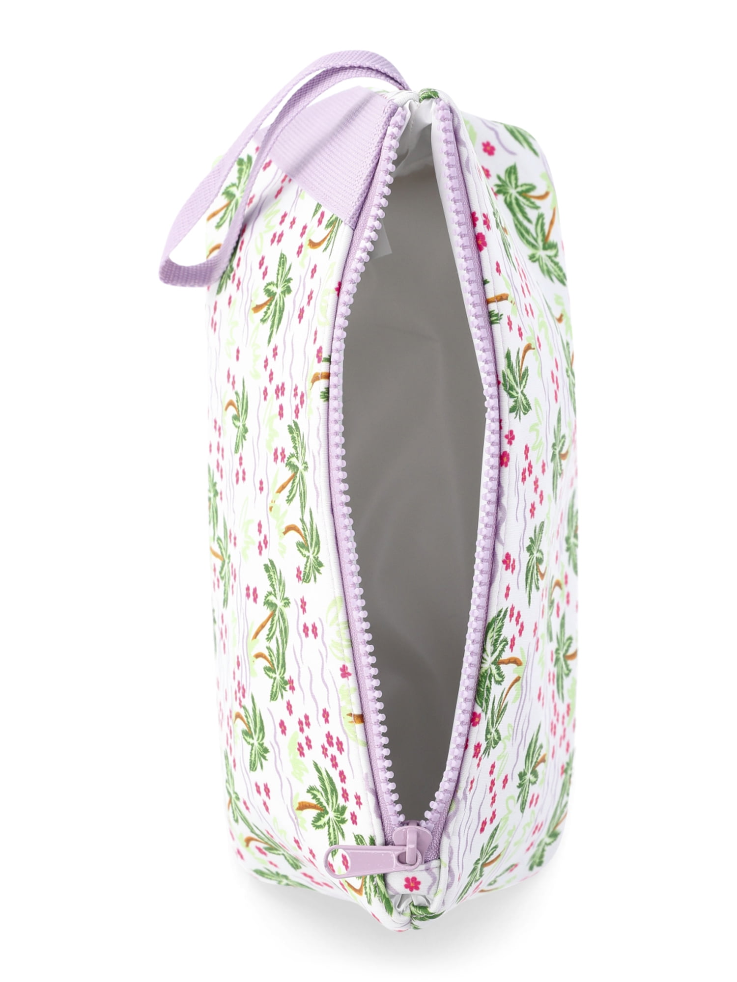 No Boundaries Triangle Beach Pouch, White Palm, Women’s