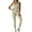 Beige, variant on pstuiky Jumpsuits for Women Dressy, Women's Summer Leisure Tight Breathable Comfortable Exercise Solid Color Yoga Jumpsuit Pants Rompers for Women Juniors Pants
