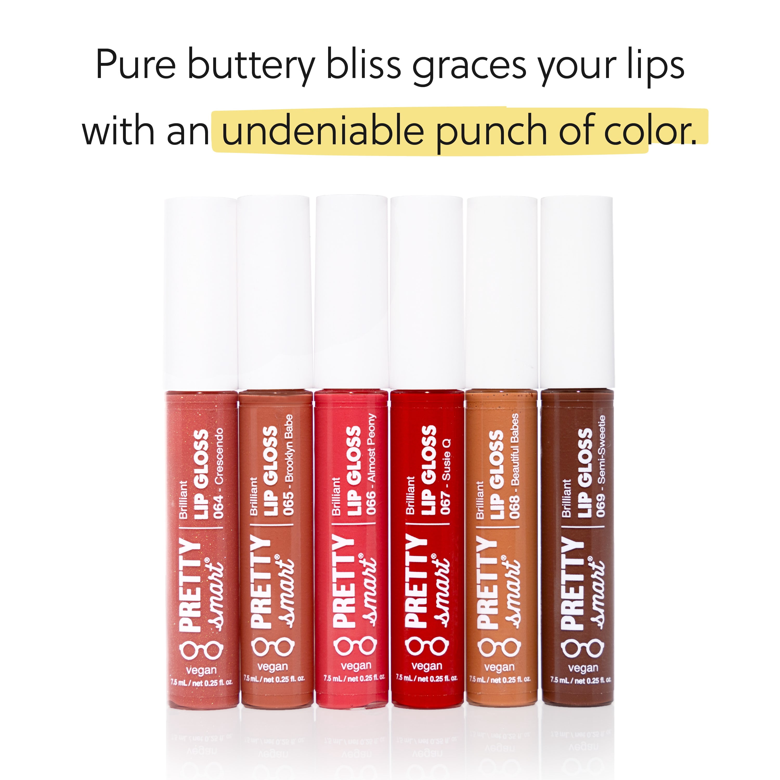 Pretty Smart Brilliant Lip Gloss, Brooklyn Babe, 0.25 fl. oz.