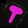 thumbnail image 1 of Agiferg T-Type Plant Labels Plastic Plant Tags Nursery Garden Labels, 1 of 2