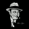 thumbnail image 2 of LA Pop Art Women's Word Art T-Shirt - AL CAPONE-ORIGINAL GANGSTER, 2 of 2