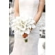 thumbnail image 2 of Ramo de flores artificiales de lirio de cala, color blanco, 12 unidades, para boda, novia, ducha, bendición, regalo para decoración del hogar, flores de lirios de cala, color blanco,Amarillo-blanco, 2 of 10