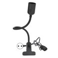 thumbnail image 1 of Portalámparas E27 E26, Cuello De Cisne Ajustable De 360 ​​​​grados Con Interruptor De Llave, Para Dormitorio, Oficina, Escritorio, Mesa, Lectura, Luz De Libro, 1 of 7