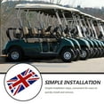 thumbnail image 4 of PAMINGONO Golf Cart Rear Seat Blanket Multi Polyester 1Pack Durable Material, 4 of 4