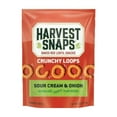 thumbnail image 4 of Harvest Snaps Veggie Chips Multipack, Sour Cream & Onion 2.5 oz & White Cheddar 3 oz, 2 Bags Each Flavor, 4 Count, Gluten Free, Baked Snack, 4 of 4