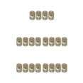 thumbnail image 2 of Monstrate Paquete de 4 ruedas autoadhesivas, caja de almacenamiento de muebles adhesivos de 360 grados, Mini polea de de bajo ruido, cuentas de Type2 NO2, 2 of 6