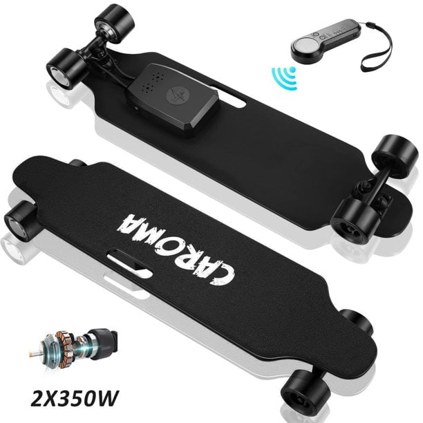 Details about   700W 36" Dual Motor  Electric Skateboard with Wireless Remote Control Upgrade-US 