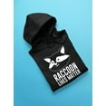 thumbnail image 3 of Raccoon Lives Matter Hoodie Women -Smartprints Designs, Female Small, 3 of 4