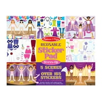 Melissa & Doug Reusable Sticker Pad: Dress-Up - 165  Reusable Stickers