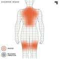 thumbnail image 6 of Sharper Image® Heated Neck and Shoulder Massager for Pain Relief Adjustable Heat Level Wrap & Vibrating Massage Spa Therapy Home Remedy Solutions, 6 of 8