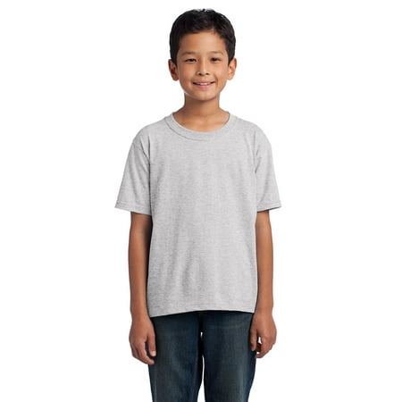 Columbia Footwear - Fruit Of The Loom Youth Ribbed Collar Half-Sleeve T-Shirt