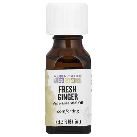 Aura Cacia - Essential Oil Fresh Ginger - 0.5 fl. oz.