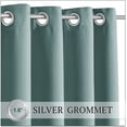 thumbnail image 2 of Cortinas para Exterior RYB HOME Impermeables Blackout Protección UV 52x240 cm Gris, 2 of 9