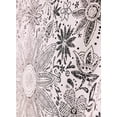 thumbnail image 4 of Gojian Bohemian Tapestry Wall Hanging, Black and White Floral Tapestry with Dotted Daisy Medallion Print Bedroom Boho Hippie Home Decor, 4 of 6
