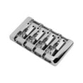 thumbnail image 4 of Electric Bass Bridge, BA1012 Metal Rustproof Basses Tailpiece Adjustable Saddle  For Replacement, 4 of 8