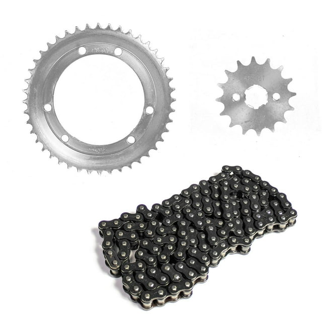 Kit De Sprocket Kinlley DM200 44d-16d 428hx130l Plateado