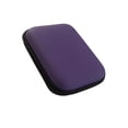 thumbnail image 3 of sweethay Bolsa de almacenamiento de cable de datos portátil reutilizable estilo simple organizador de bolsillo de malla al aire libre interior Carpetas de archivos Violeta, 3 of 6