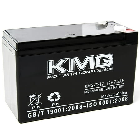 KMG 12 Volts 7.2Ah Replacement Battery for Best Technologies FORTRESS (Best Way To Charge A 12 Volt Deep Cycle Battery)