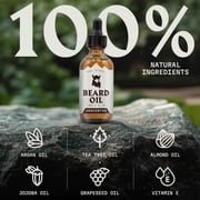 Striking Viking Beard Oil & Balm Set Unscented Natural Beard Care Styling & Conditioning Kit