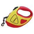 thumbnail image 2 of Correa retráctil para perros de servicio de 360 degree antideslizante; Cinta / cinta de nailon resistente; Freno con una mano, - Yellow_16ft Sunnimix correa retráctil, 2 of 8