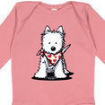 thumbnail image 4 of Inktastic Westie in Bandana Boys or Girls Long Sleeve Baby Bodysuit, 4 of 5