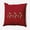 Merry Red, variant on Simply Daisy Mint Colored Triangle Trees Christmas Soft Spun Polyester Indoor/Outdoor Throw Pillow, 14" x 20"