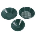 Big sale 3PCS Gold Panning Pan ABS Plastic Gold Washing Pan Kit Hand