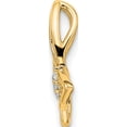 thumbnail image 2 of 14K Yellow Gold Polished Butterfly Diamond Chain Slide (Width 11.5) (Length 18.5) - Jbsp, 2 of 5
