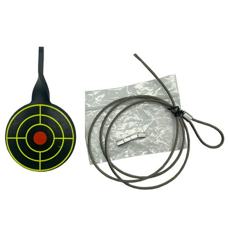 Paintball Target Paper Set Target Target Plate Training & Wire Bullseye Features: *100% brand new and high quality. *Made of high-quality materials  durable. *It is a very easy and simple spinner target . *You can put it in your pocket and enjoy your fun any place. *It can be embedded into any upright surface. Such as wall  tree  stick. Specification: *Material: Stainless Steel *Color: Black(as shown in the picture) *Plates Diameter:8cm (approximately) *Plates Paper Diameter:7.5cm(approximately) *Weight:320g (approximately) Package Contents: 1*Target Plate+1*Wire+10* Plate Paper Note: 1. The real color of the item may be slightly different from the pictures shown on website caused by many factors such as brightness of your monitor and light brightness. 2. Please allow slight manual measurement deviation for the data.