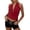 Red, variant on Fashion Clothing Women's Deep V Neck Rhinestone Backless Bustier Tank Top Tops for Women L Women Top Loose Top for Women 3x Blouses Women