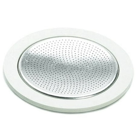 Stovetop Espresso Maker Gasket - Bialetti Replacement Gasket and Filter For 3 Cup Stovetop Espresso Coffee Makers